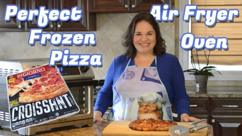 How to Make Frozen Pizza in the Air Fryer Oven | Instant Omni or Vortex Plus Pizza