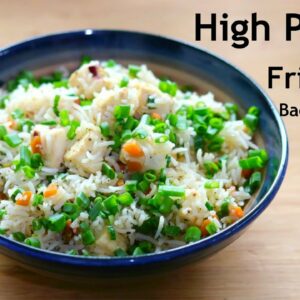 Healthy High Protein Fried Rice Recipe – Tasty, Easy To Make Rice Recipe At Home – Paneer Fried Rice