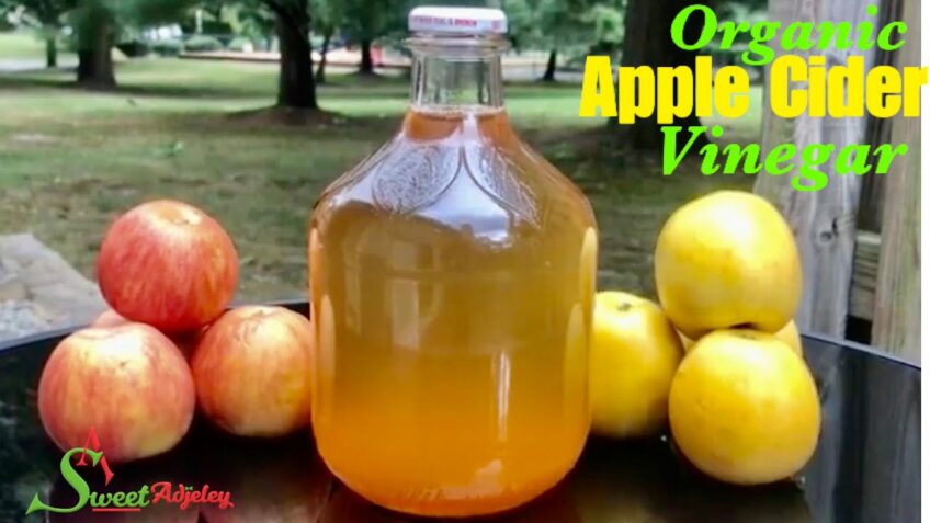 TWO EASY WAYS TO MAKE YOUR OWN HOMEMADE ORGANIC APPLE CIDER VINEGAR WITH THE MOTHER FROM SCRATCH