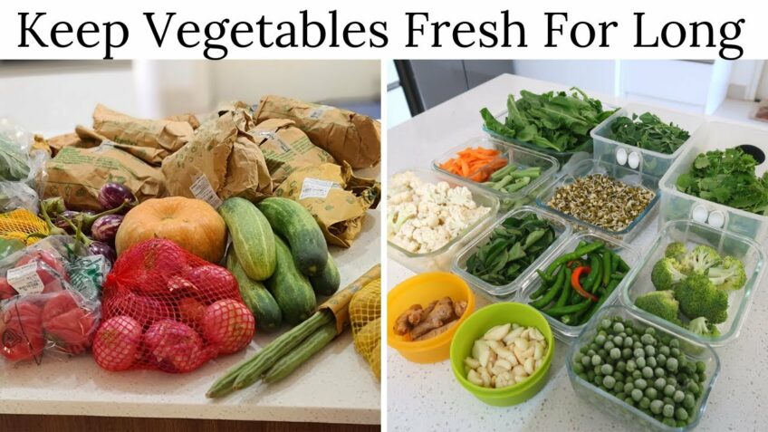 How To Keep Vegetables Fresh For Long? | Vegetable Storage Tips