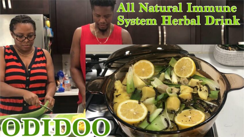 ALL NATURAL IMMUNE SYSTEM HERBAL DRINK | COOK WITH HUBBY & I