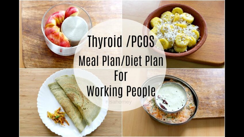 Thyroid | Pcos Meal Plan For Working People / Office Goers – Diet Plan To Lose Weight Fast – 5 kgs