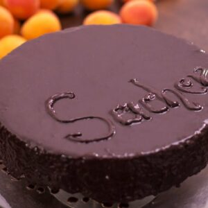 Sacher Torte – Chocolate Cake with Apricot Jam Filling Recipe