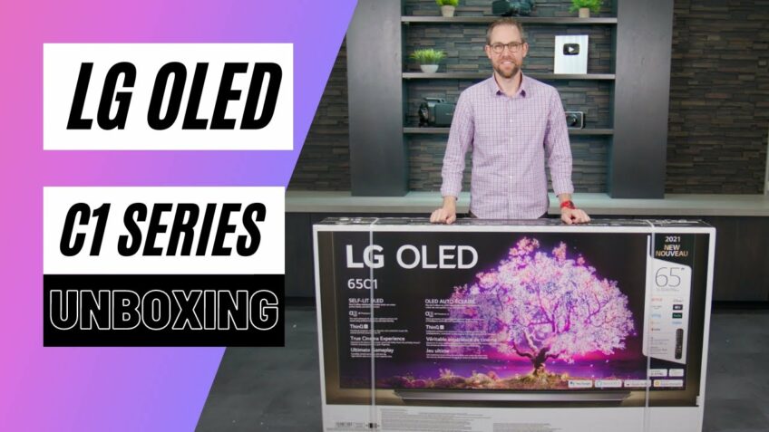 LG OLED65C1 Unboxing And First Look