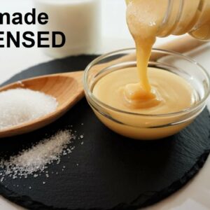 Homemade Condensed Milk | How To Make Condensed Milk At Home