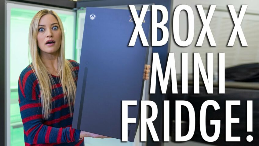 Xbox Series X Mini Fridge!
