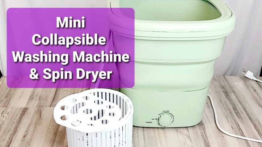 You will Love this Folding Washing Machine I got From Amazon | Portable Washing Machine Review.