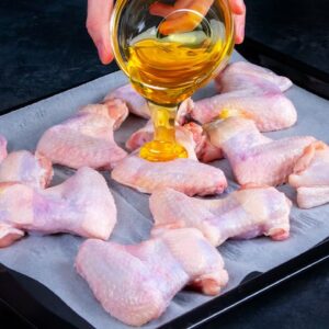 Don’t fry anymore chicken wings! Here it is the ideal marinade for baking!