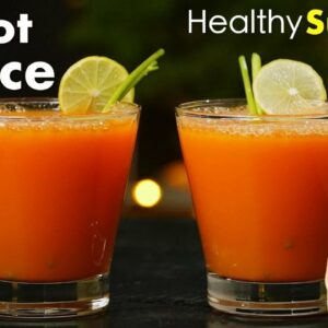 கேரட் ஜூஸ் | Carrot Juice Recipe In Tamil | Healthy Summer Juice | CDK 489 | Chef Deena’s Kitchen