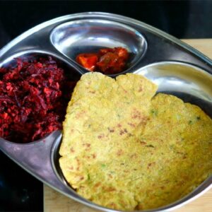 Jowar Masala Aloo Roti Recipe – How To Make Aloo Rotti -Healthy Gluten Free Recipes | Skinny Recipes