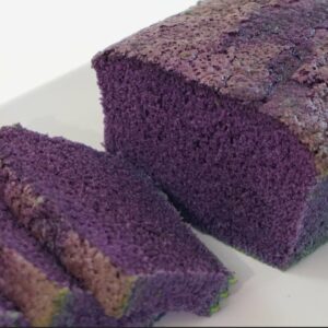 Ube Pound Cake / Purple Yam Pound Cake