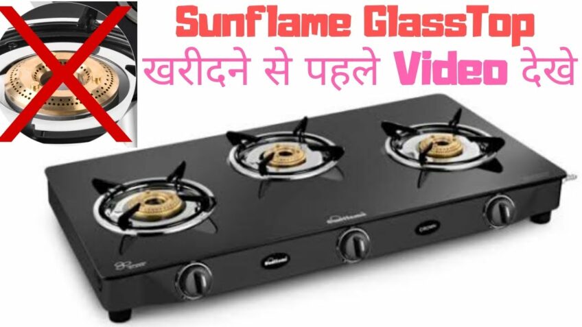 Sunflame GlassTop 3 Burner Gas Stove | Best 3 Burner Cooktop | Toughened glass | Unboxing | Review