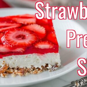 Strawberry Pretzel Salad Recipe – Best Party Dessert!