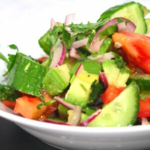 Simple Avocado Salad – Avocado and Tomato Salad – Easy Salad Recipe – LALA Cooking