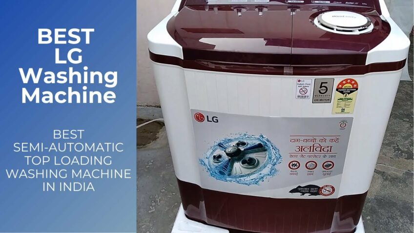 LG Semi-Automatic Top Loading Washing Machine / Complete LG Washing Machine 8KG Review in Hindi