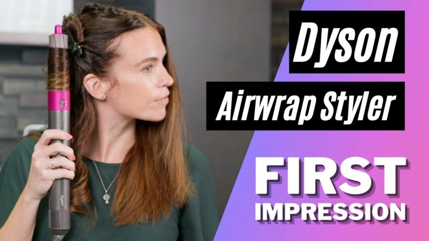 Dyson Airwrap Styler Gift Edition How To & First Impression