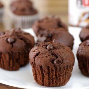 Nutella Chocolate Muffins Recipe