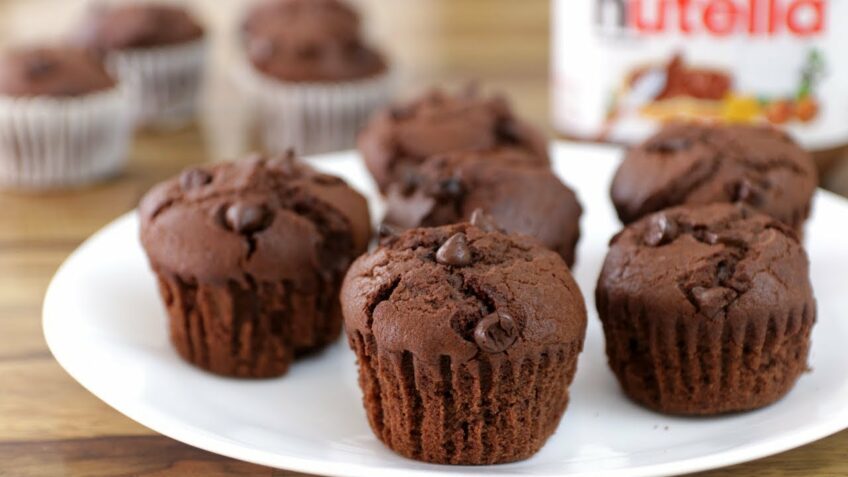 Nutella Chocolate Muffins Recipe