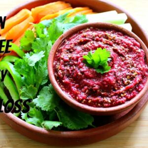 Beetroot Hummus Recipe – How To Make Hummus For Weight Loss – Oil Free & Vegan | Skinny Recipes