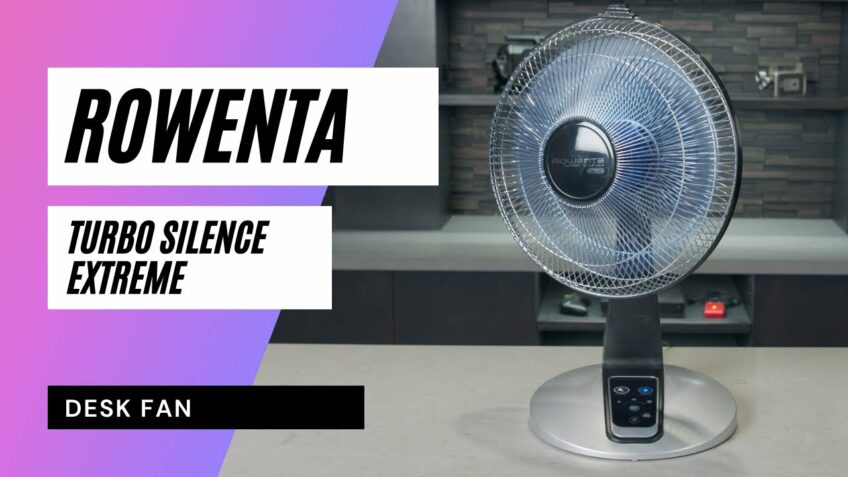Rowenta Turbo Silence Extreme Desk Fan