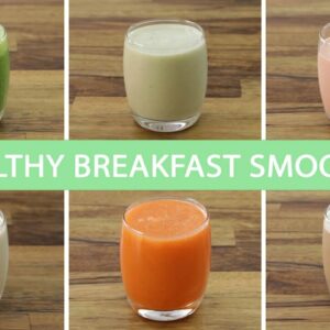 6 Easy Healthy Shakes & Smoothies