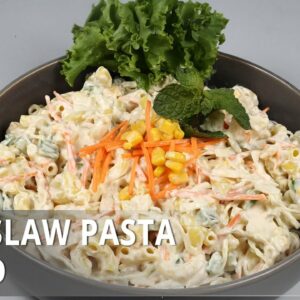 Coleslaw Pasta Salad Recipe | Lazzat | Masala TV | Samina Jalil | Appetizer