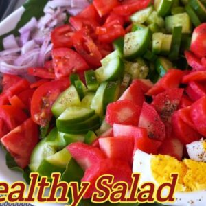 Healthy Salad Recipe | Delicious Salad with Organic Ingredients | Easy and Beautiful Salad Recipe.