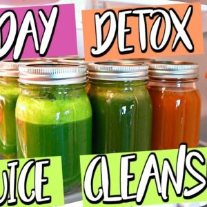 3 DAY DETOX JUICE CLEANSE! LOSE WEIGHT IN 3 DAYS!