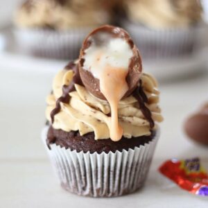 Cadbury Creme Egg Easter Cupcakes | Easter Cupcake Recipe