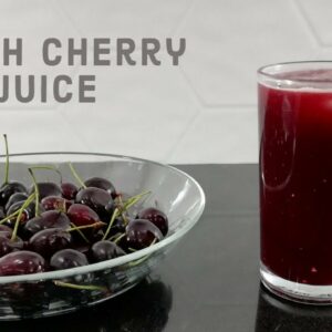 Cherry Juice Recipe | Refreshing Juice Recipes | Cooking Recipe | Tasty Food Recipes