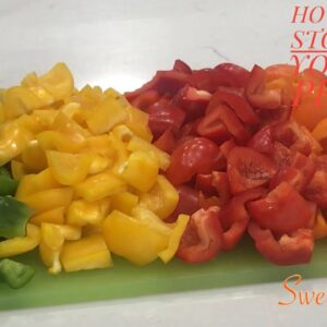THE BEST WAY TO PREP, STORE & USE YOUR BELL PEPPERS