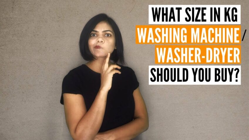 PART 2: WHAT IS KG IN WASHING MACHINE? What size WASHER-DRYER to buy? How many clothes can you wash?