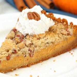 The BEST Pumpkin Pie Ever | Pecan Streusel & Gingerbread Crust