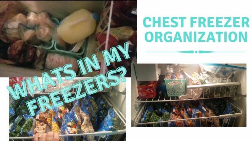 CHEST FREEZER ORGANIZATION || Clean my freezers with me|| WHAT’S IN MY FREEZERS?