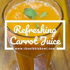 Refreshing Carrot Juice Recipe | How to Make Carrot Juice | Healthy Carrot Juice