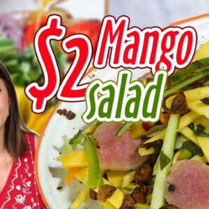 How to Make Mango Salad  – Simple Mango Salad Recipe Guide – The Basics With Chef Vanessa