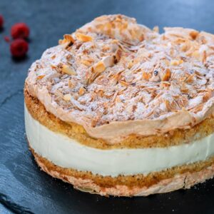 Kvæfjordkake –  Norwegian Verdens Beste – World’s Best Cake