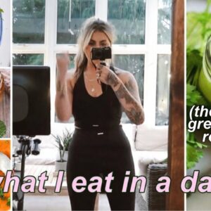 WHAT I EAT IN A DAY – WORKOUT, GREEN JUICE RECIPE & ACTIVE WEAR TRY ON | JAMIE GENEVIEVE
