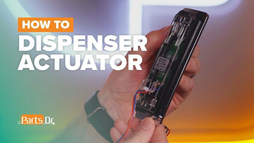 How to replace Dispenser Actuator part # W10853387 on your Whirlpool Refrigerator