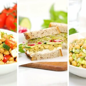 5 Minute Lunch Ideas | Easy & Delicious Chickpea Recipes