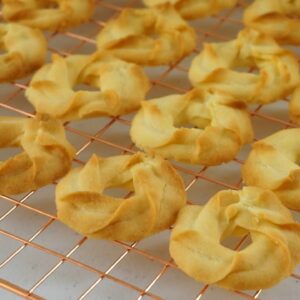 3 Ingredient Butter Cookies Ready In Minutes Eggless