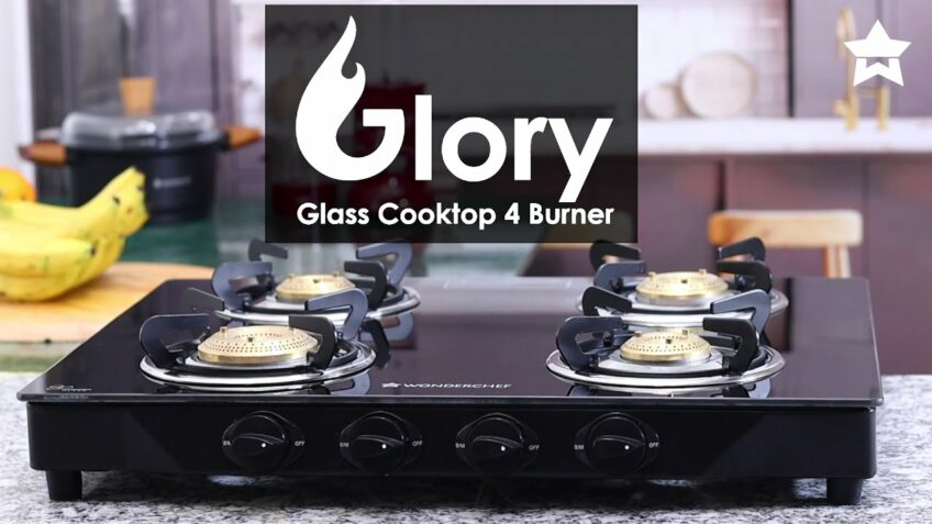 Glory 4 burners Glass Cooktop | Wonderchef