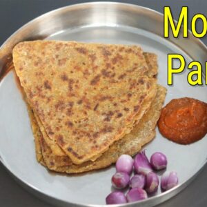 Moringa Paratha Recipe – Drumstick Leaves Paratha – Healthy Vegan Breakfast Recipe | Skinny Recipes