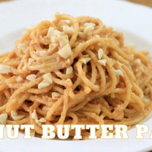 Pasta with Peanut Butter Sauce | Peanut Butter Pasta Recipe