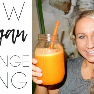 Orange Tang Juice Recipe: Raw Vegan