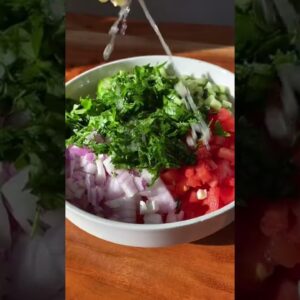 Healthy Salad Recipe tiktok thehangrykitchen