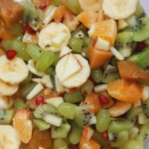 Delicious Mixed Fruit Salad Recipe 🤤😋 #shorts #youtubeshorts #fruit #healthysalad #kiwi #banana