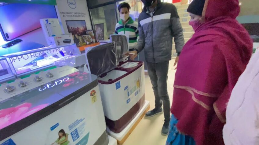 Buying new washing machine 😃 #harshkhokharvlogs