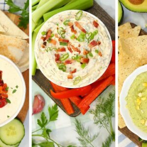 3 Delicious Summer Dips | Perfect for Parties & Potlucks!