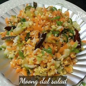 Moong dal salad/Salad recipe/Pasi parupu salad/Healthy breakfast